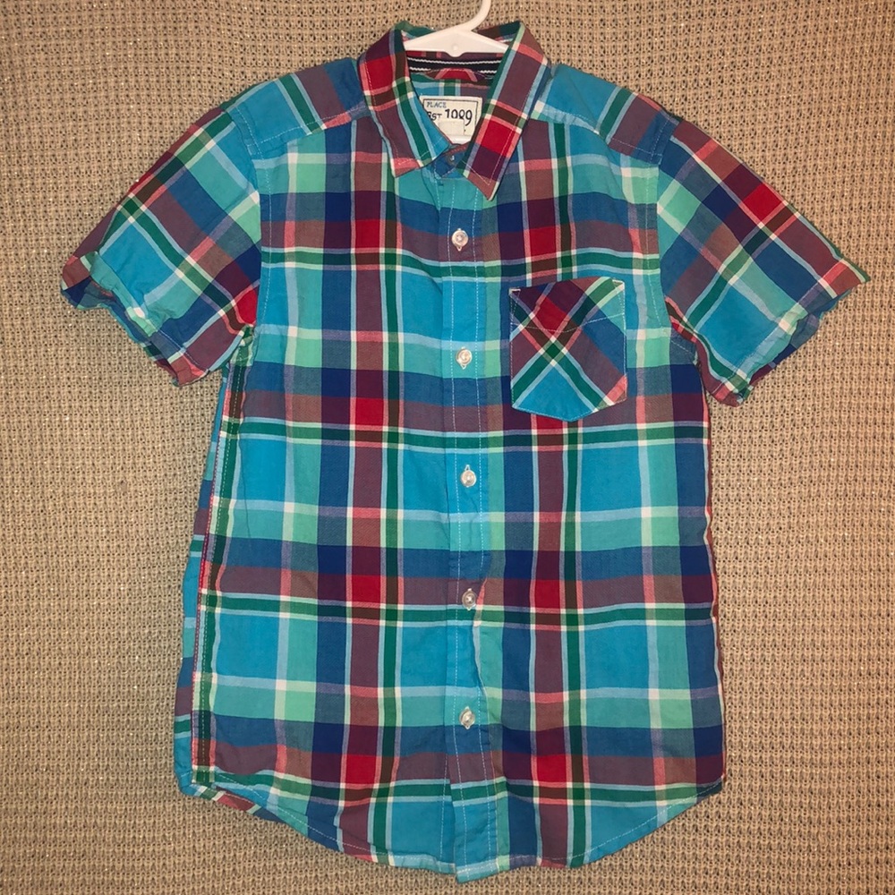 EUC PLAID BUTTONDOWN